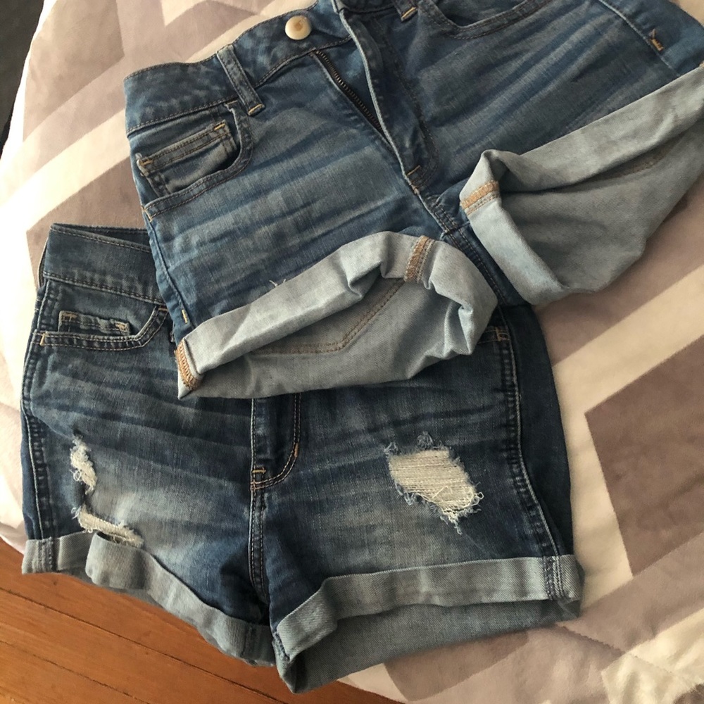 *SOLD* 2 high waisted shorts